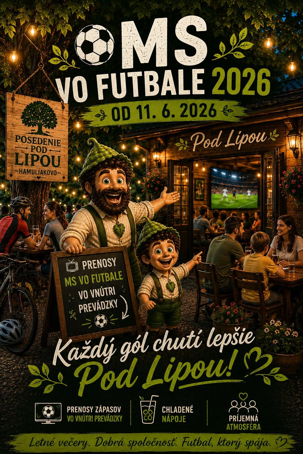 MS vo futbale 2026 pod Lipou